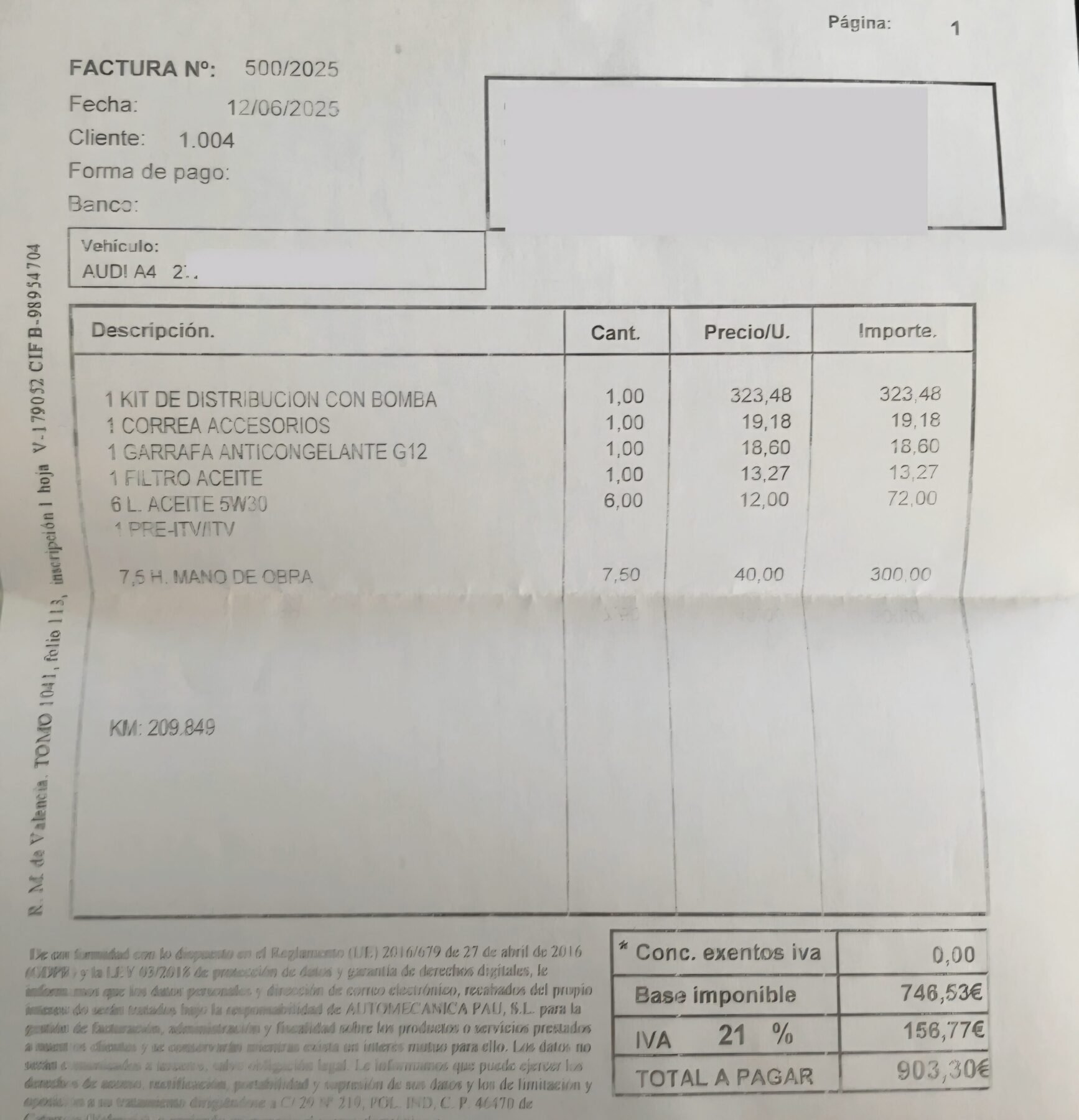 AUDI A4 2.0 tdi 